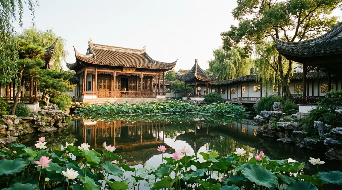 拙政园 - 集芳阁 | 明清私家园林的巅峰之作